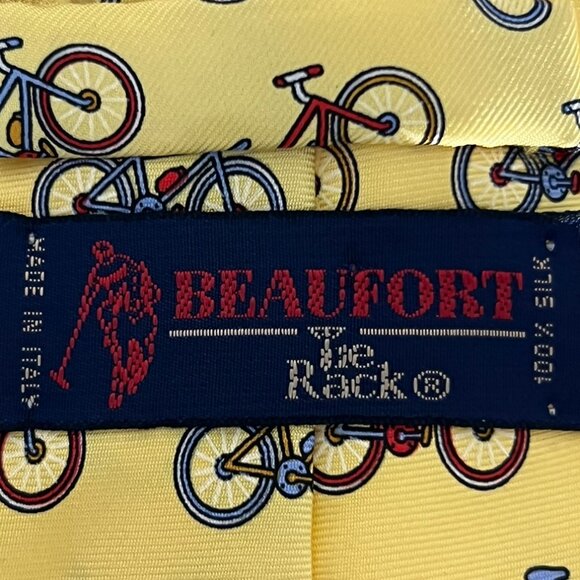 Beaufort Silk Bicycle Necktie - Picture 3 of 4